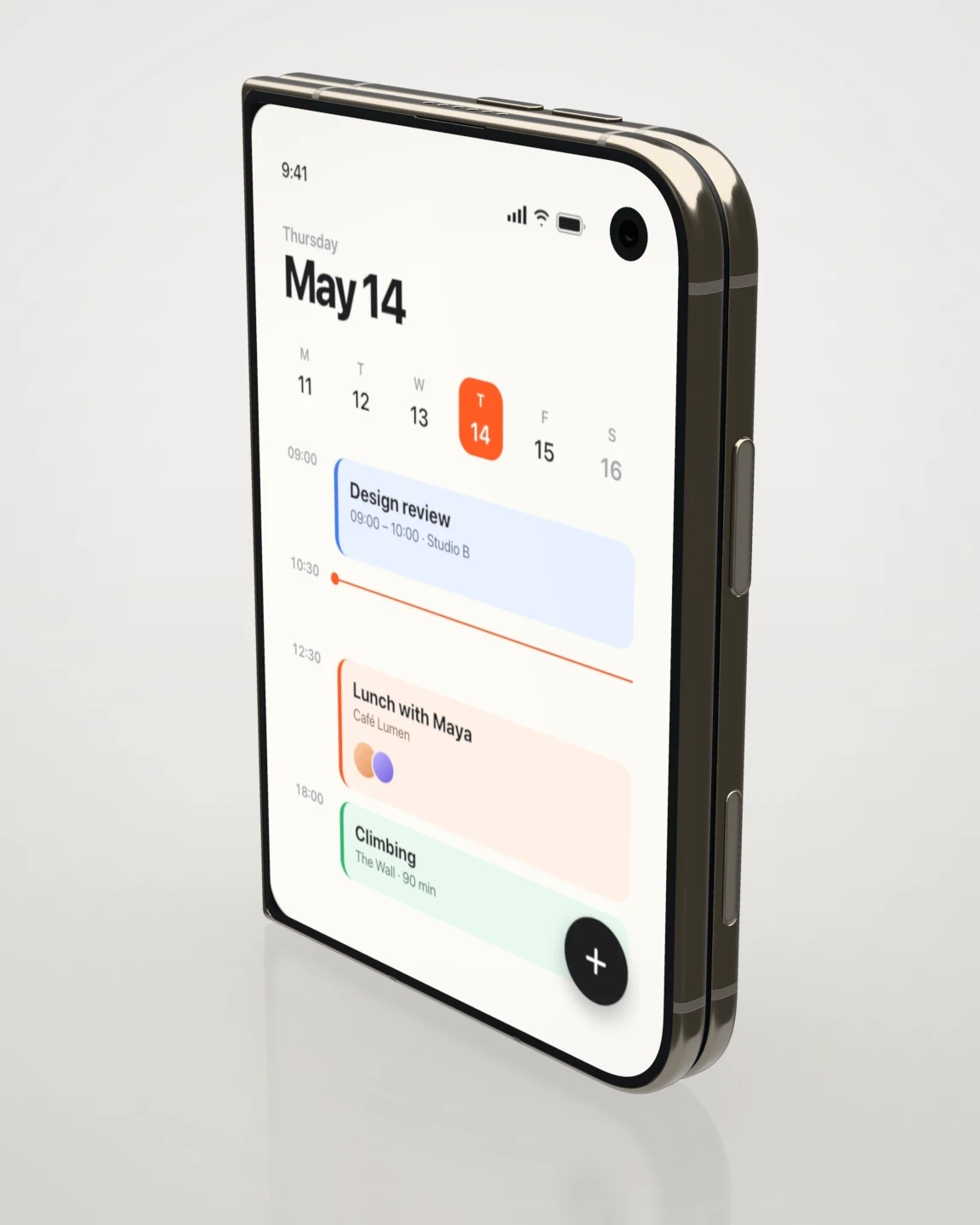 iPhone Duo, fold: Closed